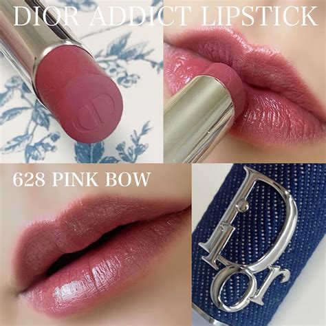 dior pink bow addict.